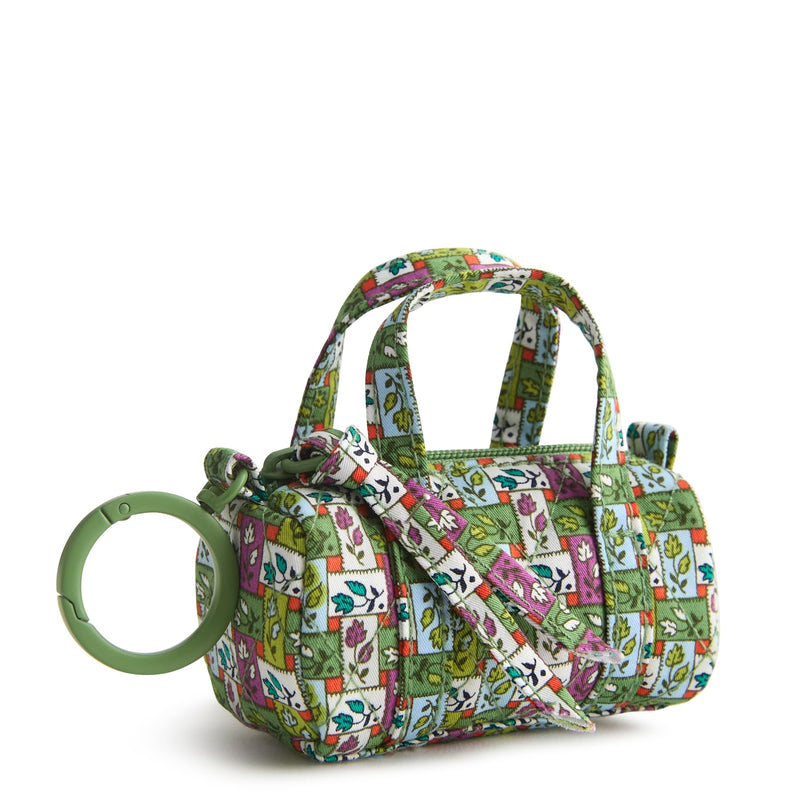 Vera Bradley Women's Premium Cotton Original Duffel Bag Charm One Size Ribbon Plaid