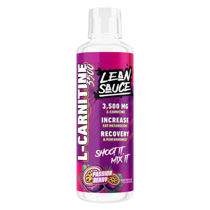 [Australia] - Lean Sauce L-Carnitine Liquid 3500mg - Passion Berry 