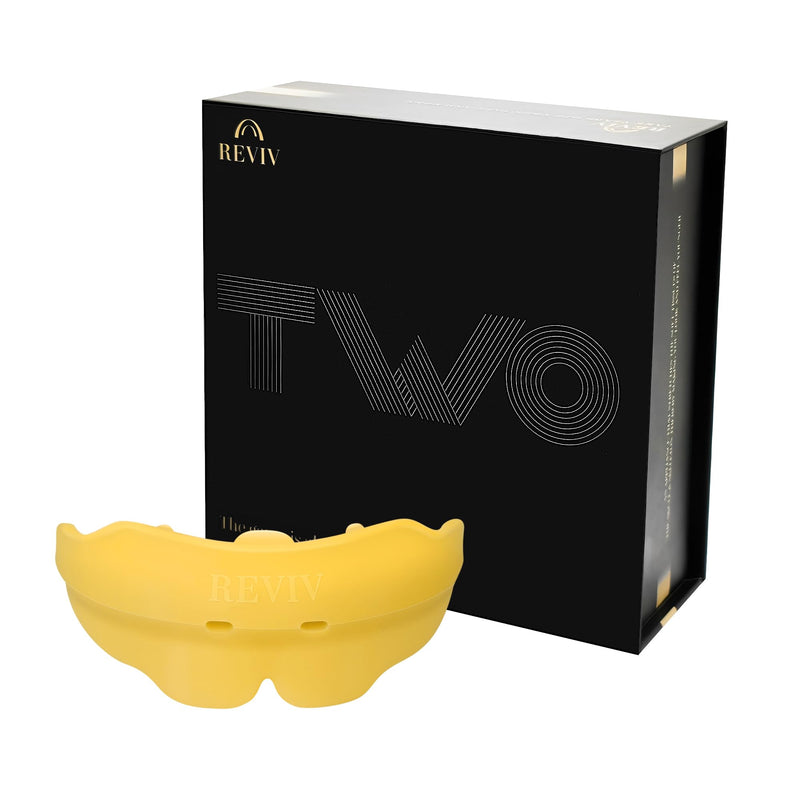 [Australia] - Reviv R2 Mouth Guard for Teeth Grinding & Clenching (Large) – Soft Silicone Night Guard, Pre-Formed Fit, Case Included – for Standard & Wide Jaws Large (Adults) 