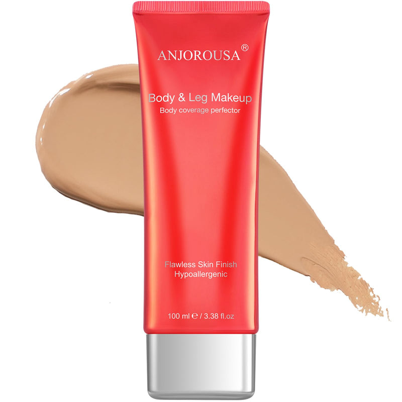[Australia] - Body Coverage Perfector - Tattoo Cover Up Makeup,Body Foundation,Waterproof No Transfer Leg & Body Makeup (Natural) Natural 