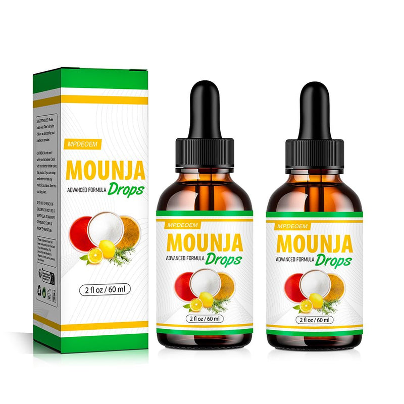 [Australia] - New Monja Drops - MoujaBurn Pro Liquid Drop, Premium Monja Burn Drops (Lemon Flavor Pack of 2) Lemon Flavor Pack of 2 