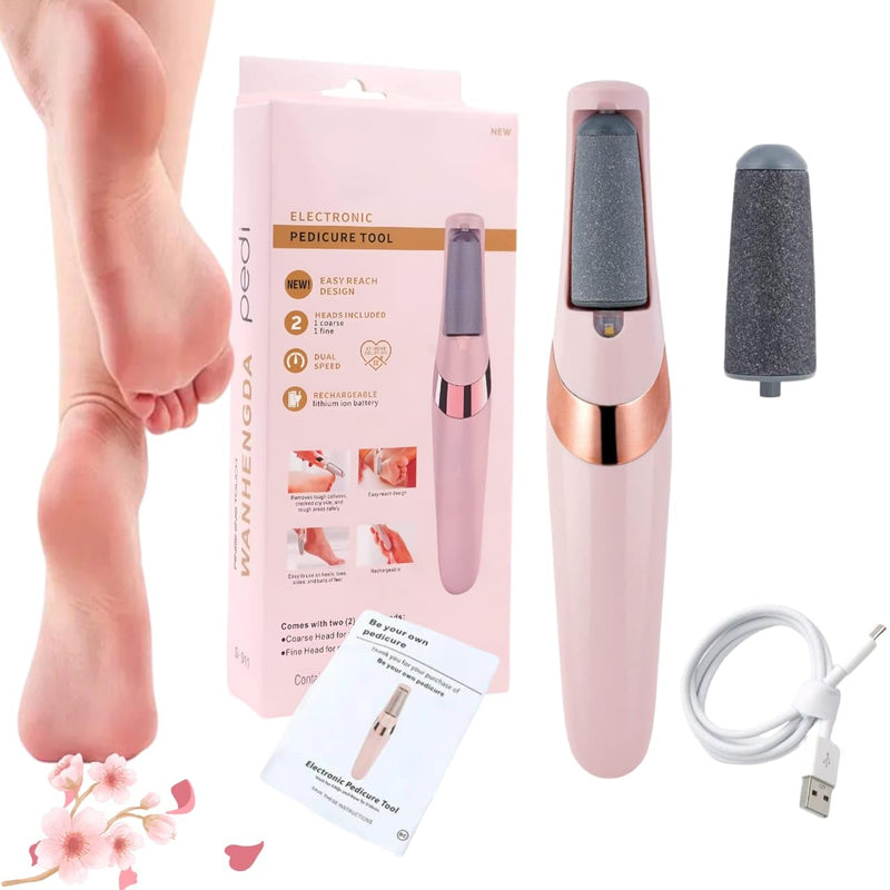 [Australia] - Electric Foot Callus Remover ‚Äì Strongest Callus Remover for Feet, Rechargeable Pedicure Tool for Dry Heel Skin Remover, Home Spa Use - New Version (Amazon Exclusive) 