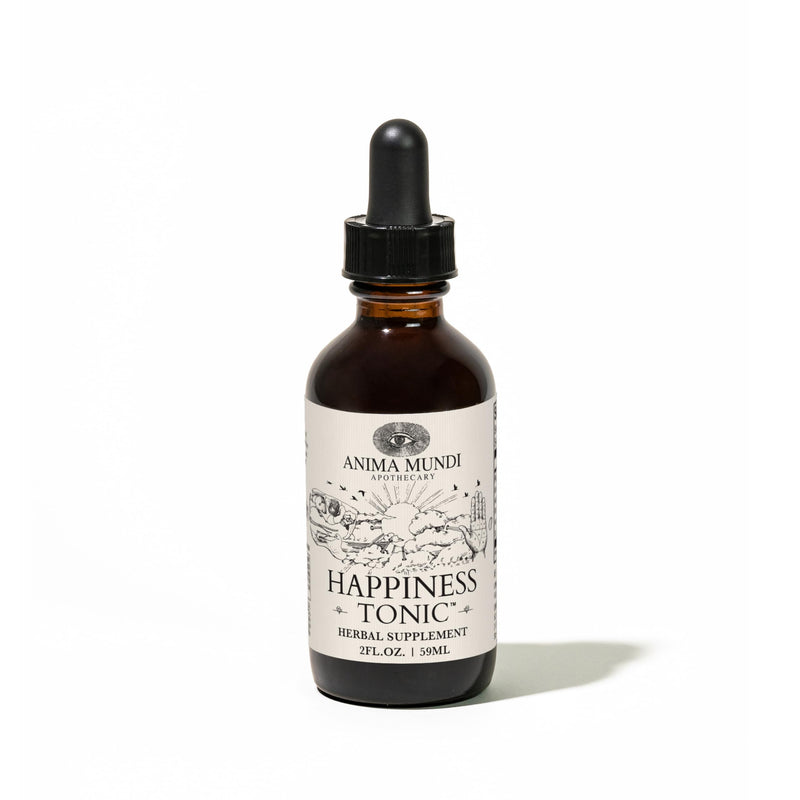 [Australia] - Anima Mundi Apothecary Herbal Ashwagandha Drops - Happiness Tonic for Gentle Mood Support and Relaxation - Adaptogenic Drops with Organic Ashwagandha, Rhodiola, St. John's Wort & More (2oz / 59ml) 