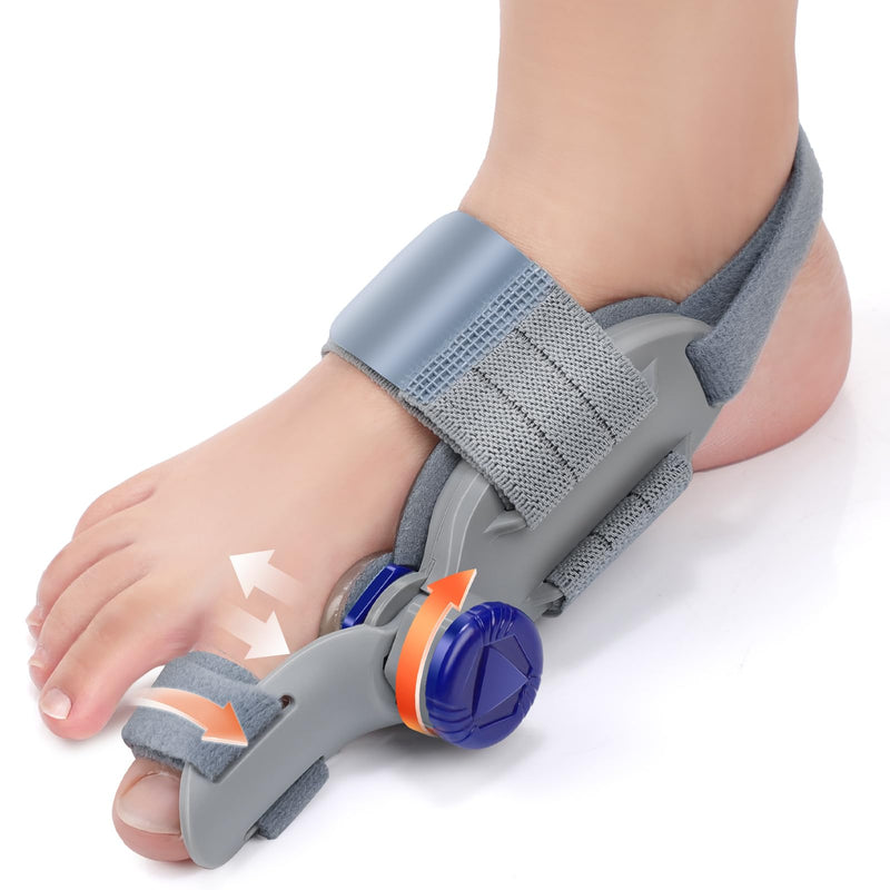 [Australia] - DREAMSOME Bunion Corrector for Women and Men, Big Toe Valgus Corrector Adjustable Bunion Splint Suitable for Left/Right Foot, Orthopedic Bunions Correction with Non Slip Silicone Pad 