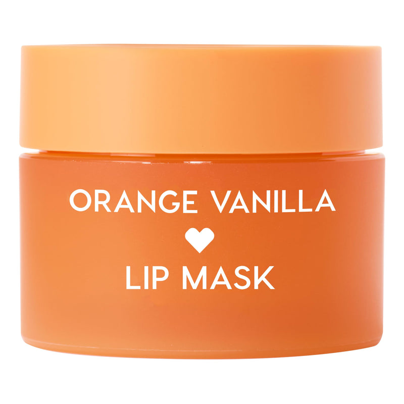ColourPop Fresh Kiss Lip Mask - Leave-On Lip Moisturizer & Overnight Treatment - Replenishes Dry Lips with Shea Butter & Vitamin E - Orange Vanilla (0.28 oz)