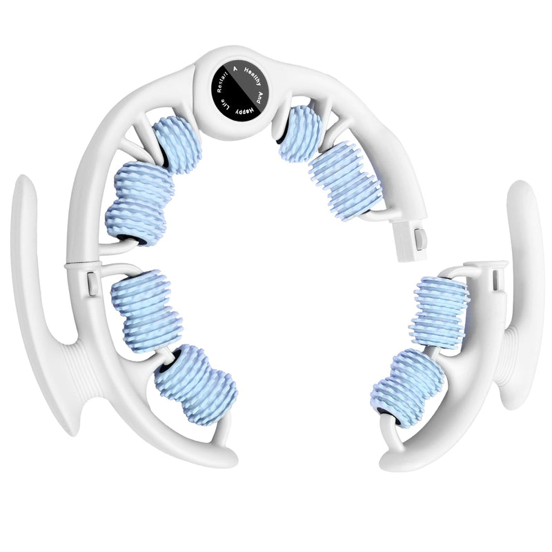 [Australia] - Cellulite Massage Roller for Legs, Anti Cellulite Massage Tool with Detachable, Fats Remover for Legs, Thighs, Butt, Fascia Massage Tool for Lymphatic Drainage & Deep Tissue Pain Relief (Blue) Blue 
