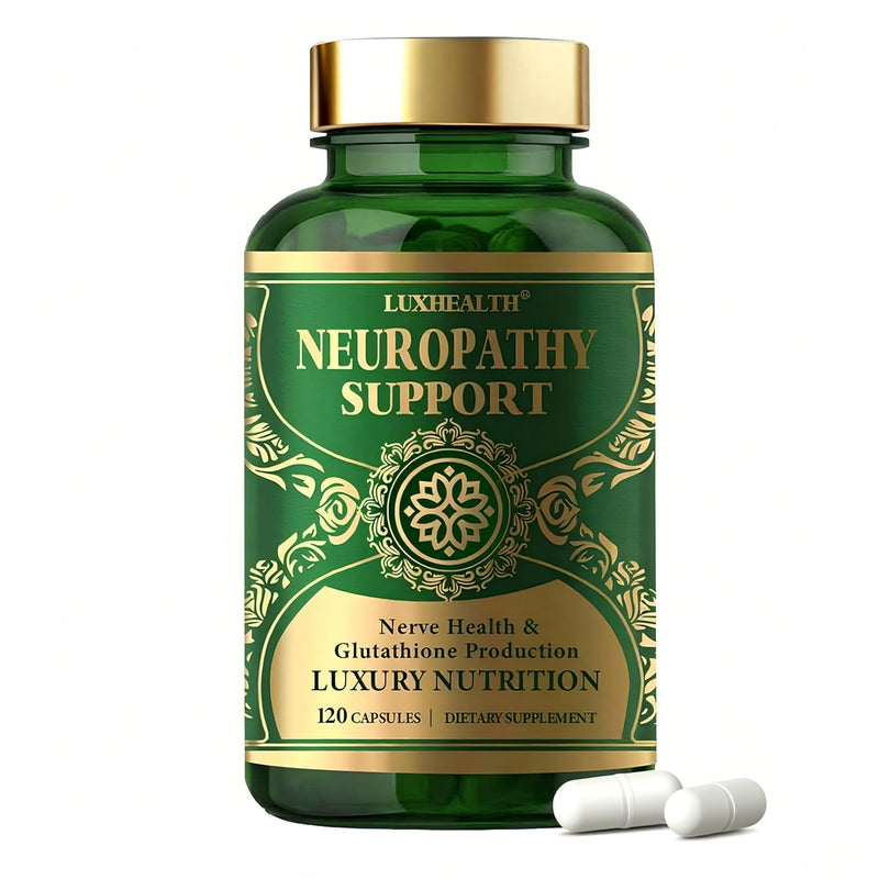 [Australia] - Nerve Savior for Neuropathy, Advanced Neuropathy Supplements 120 Capsules, Alpha Lipoic Acid & Benfotiamine, Nerve Support with 600mg Nerve Savior for Neuropathy 