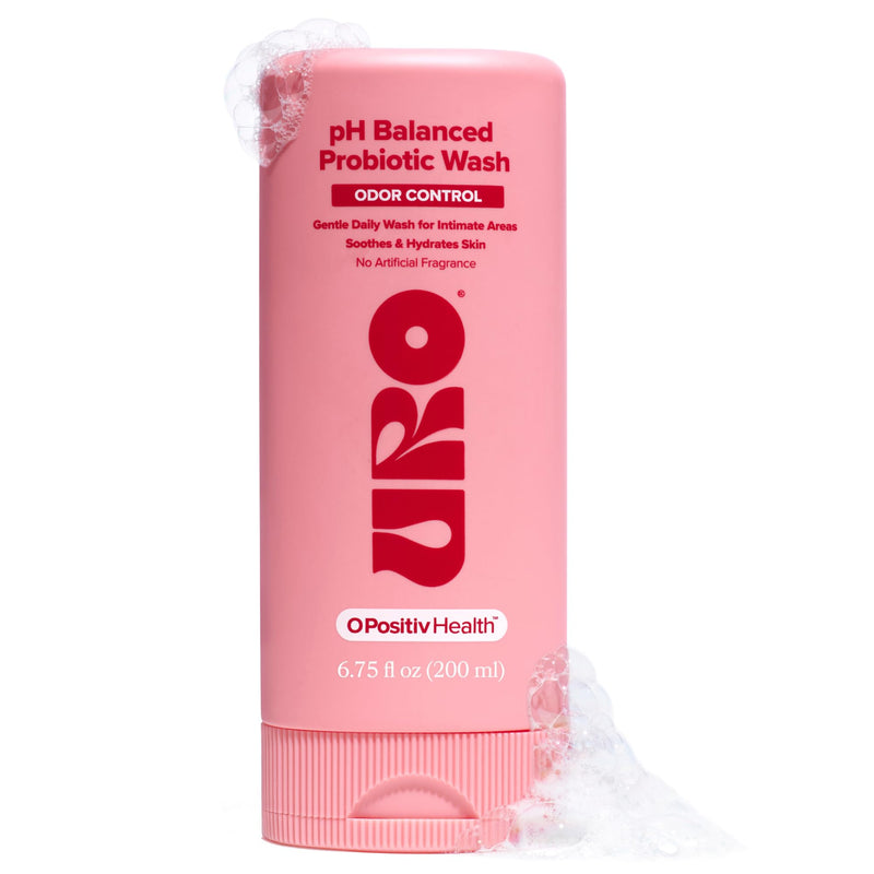 [Australia] - O Positiv URO pH Balanced Probiotic Wash ‚Äì Odor Control, pH Balance, Dryness & Irritation Support for Intimate Areas ‚Äì Probiotics & Lactic Acid ‚Äì 6.75 oz 