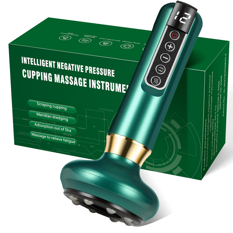 [Australia] - Anti Cellulite Massage Tool, Electric Cellulite Remover for Legs, Cellulites Massager with 12 Suction Modes, Cupping Machine, Rechargeable & Cordless 