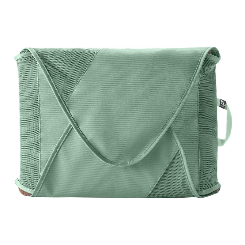 Eagle Creek Pack-It Reveal Garment Folder, Extra Large, Willow Green | Travel Garment Bag with Compression Wings to Maximize Luggage Space, Convenient Top Handle, Quick Drying Material