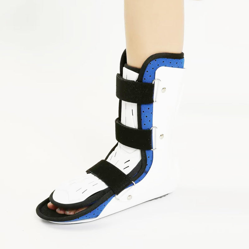 [Australia] - Medical Walking Boot, Orthopedic Ankle Support Cast, Breathable Fracture Boot with Adjustable Straps, Fits Shoe Size 42-46;Right 