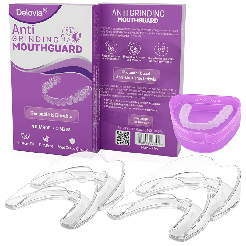 [Australia] - Grinding Mouthguard, Designed for Light Sleeper, Ultra Soft & Well-Fitting—All Without The Bulk 