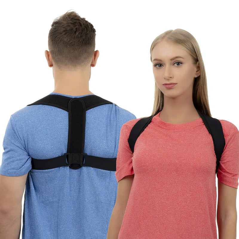 [Australia] - Posture Corrector for Women and Men, Adjustable Upper Back Brace, Back Shoulder Straightener Posture Support, Correcting Hunchback and Bad Posture. 1 