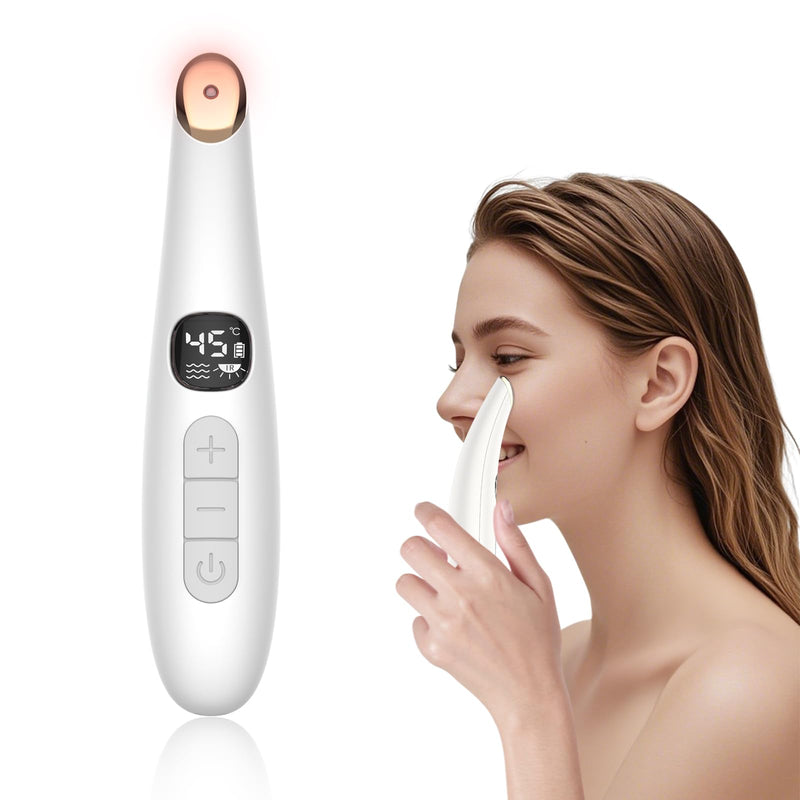 Eye Lift Wand, 3 Modes Eye Massager Wand, Eye Massager for Dry Eyes, Dark Circles and Puffiness, Eye Lifting Device for Fine Lines, White