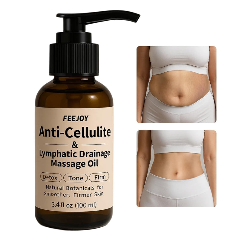 [Australia] - Body Oil & Massage Oil, Body Firming Oil for Cellulite, Lymphatic Drainage, Skin Tightening & Stretch Marks, Massage Oil for Massage Therapy for Leg, Hip, Arm & Belly, Daily or After Shower Use 