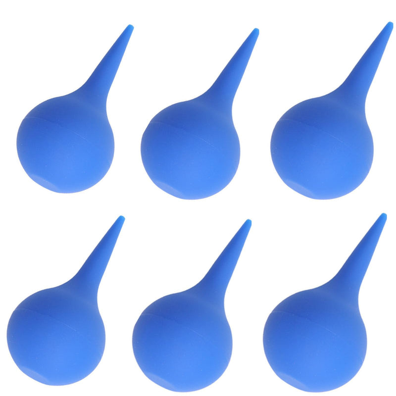 [Australia] - Hand Bulb Ear Syringe, 6 Packs 30ml Washing Rubber Squeeze Bulb, Ear Syringe Ball for Infant Baby Puppy Adult 