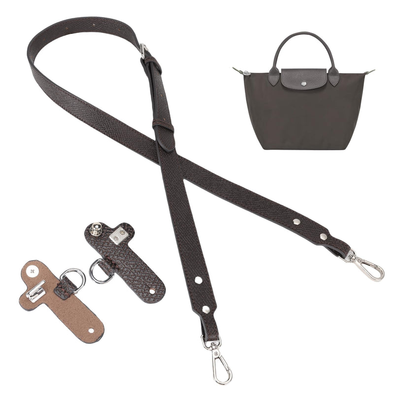 2026 Purse Straps Replacement, Leather Handbag Crossbody Shoulder Strap for S/M/L Tote Bag Women Mocha