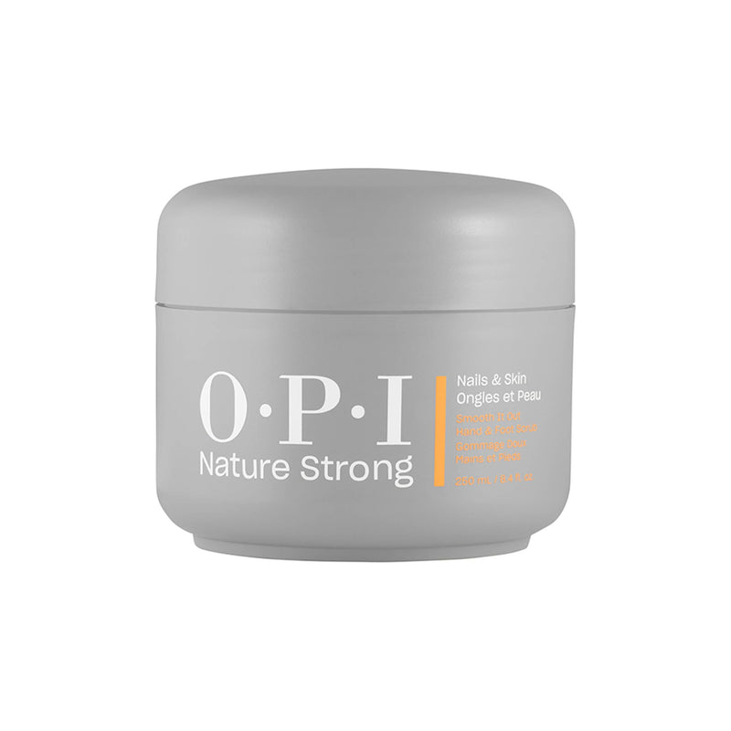 [Australia] - OPI Nature Strong Nails & Skin – Moisturizing Cuticle Care & Removal Treatments | Hydrating for Dry Cuticles, Nails and Skin | Enriched with Skin-Smoothing Emollients & Natural Ingredients | Vegan Hand & Foot Scrub 