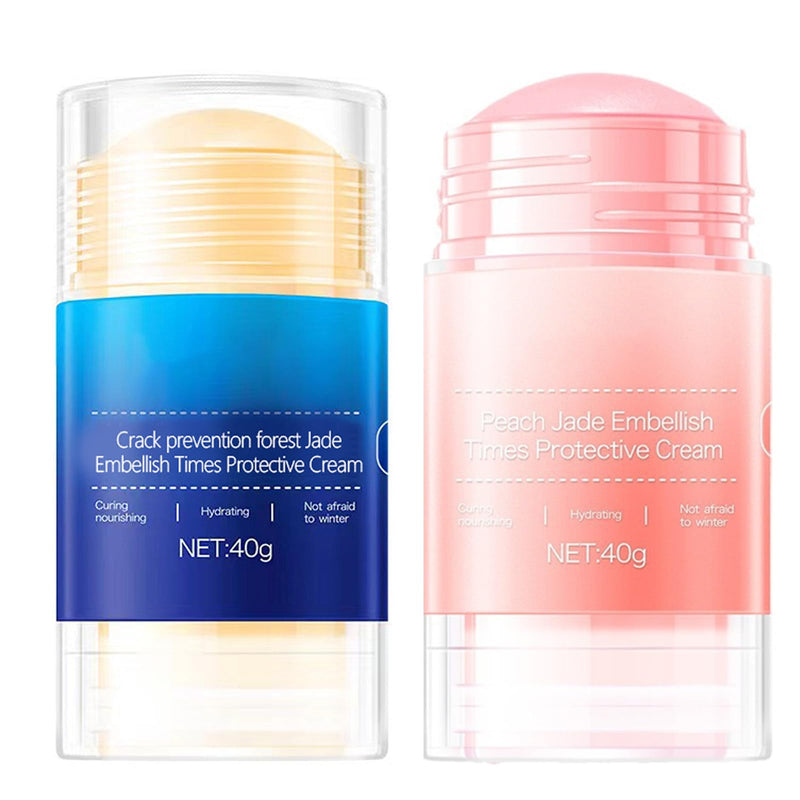 [Australia] - Crack Feet Prevention Stick, Anti Crack Foot Cream Stick, Foot Care Cream Cracked Feet, Moisturizing Foot Balm, Softening and Nourishing Cream for For Dry Heels 2 