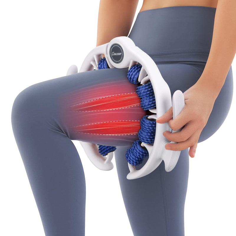 [Australia] - ONUEMP Cellulite Massage Tool, Lymphatic Drainage Cellulite Remover for Legs, Muscle Roller Fascia Massage - Body Sculpting, Lipedema Massagers, Celulitis Reduccion, Deep Tissue Pain Relief, Blue 
