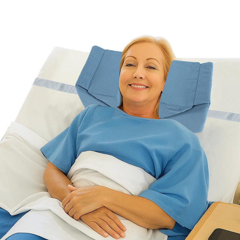 [Australia] - Neck Stabilizer for Sleeping, Wheelchair Headrest, Head Positioning Pillow to Keep Head Straight, Support Pillows for Sleeping Upright, Back Sleeping Pillow for Adults, Elderly, Bedridden 
