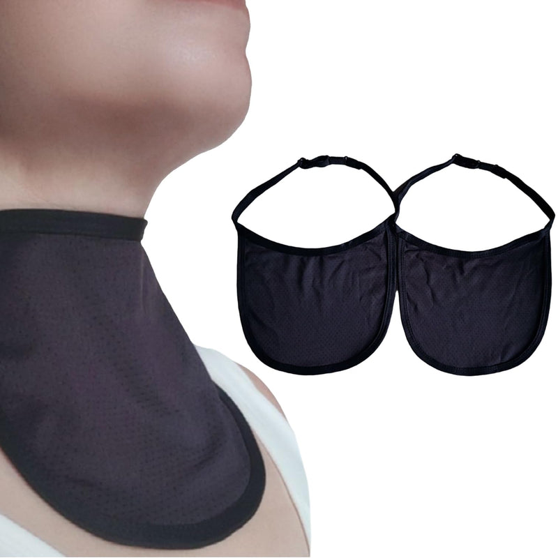 [Australia] - Tracheostomy Neck Stoma Cover,Adjustable Neck Trachea Protector Dust Proof Cover Shield ÔºåAdjustable Breathable for Men Women UnisexUse 2Pcs Supplies (Single Layer) 