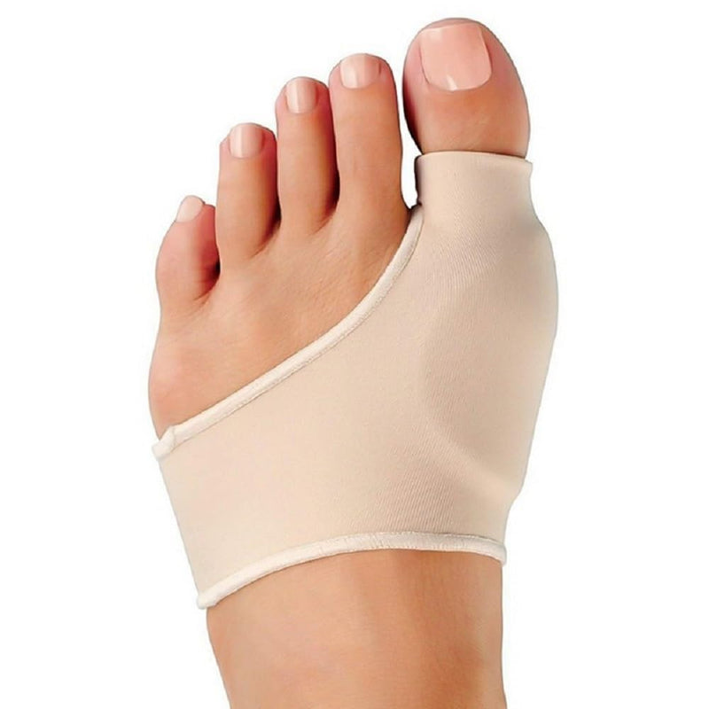 [Australia] - 2 Pcs Bunion Relief Pads Sleeve, Elastic Gel Big Toe Bunion Pain Relief Hallux Valgus Corrector Cushions, Splint Orthopedic Corrector Socks for Women and Men - Nude 