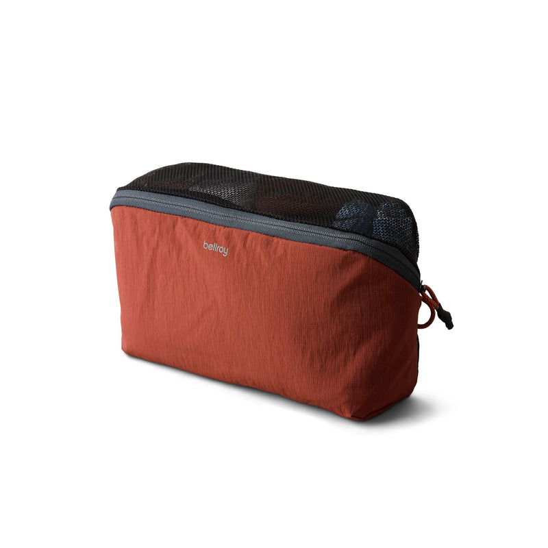 Bellroy Packing Cube, 4L Travel Organizer Pouch - Clay | 4L organizer packing cube with an internal zip pocket and a durable, lightweight design