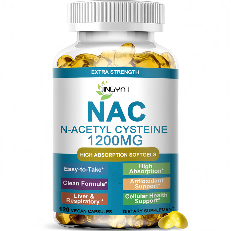 [Australia] - NAC Supplement N-Acetyl Cysteine | High Absorption NAC 1200mg Softgels for Liver & Kidney Detox, Immune Support & Antioxidants | Vegan Capsules | 2 Month Supply | Non-GMO | Gluten Free | 120 Count 