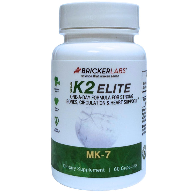 [Australia] - K2 Elite Vitamin K2 MK-7 Supplement 160mcg, Supports Bone & Heart Health, Calcium Absorption & Circulation ‚Äì Non-GMO ‚Äì 60 Capsules 