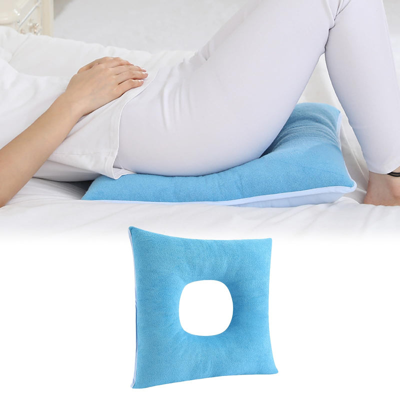 [Australia] - Anti-Bedsore Cushion, Donut Pillows, Pressure Ulcer Cushions, Pillow Tailbone Pain Relief Mat, Soft Pad of Bed Sores for Seniors,Pregnant,Hemorrhoids,Post-Surgery(Blue) Blue 