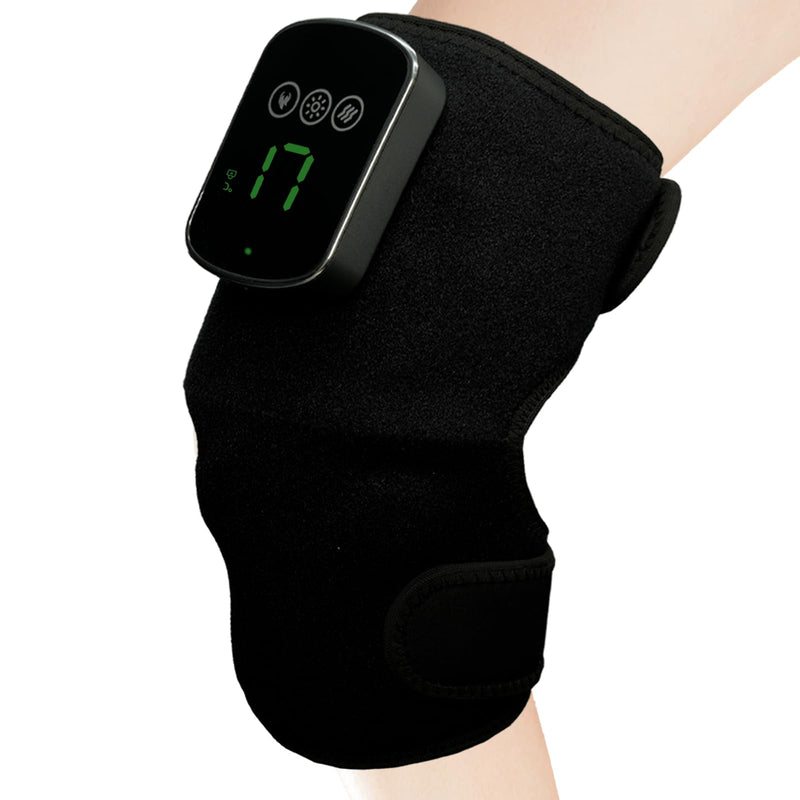 Massager for Knee & Elbow, Vibration & Heated Massager for Knee Brace, Heated Device for Joint, Elbow, Shoulder Pain Relief 1
