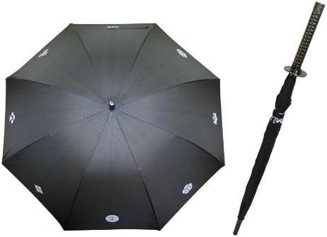 Japan Samurai Sword Umbrella with shoulder cover 8-rib Umbrella Parasol Sengoku Warlord Samurai Japanese