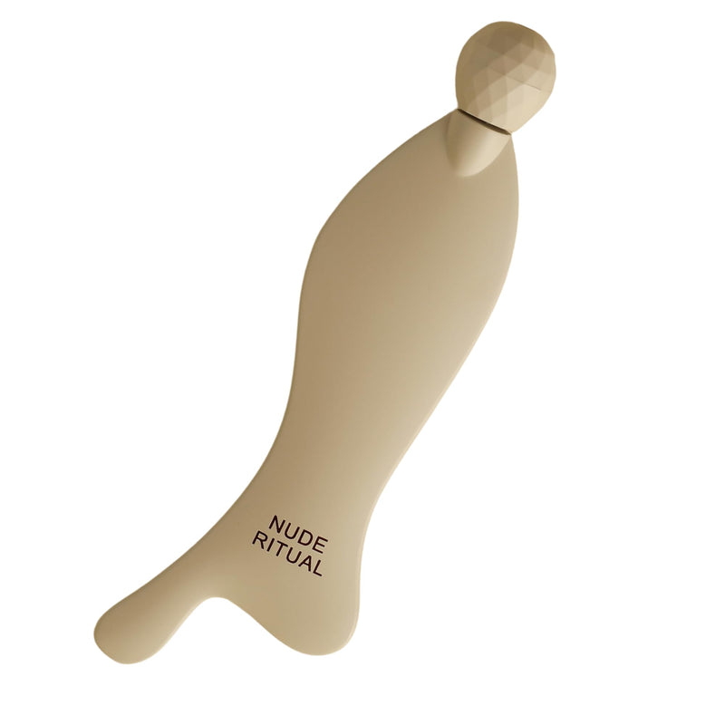 4-in-1 Gua Sha Facial Sculpting Tool – Face & Jawline Massager for Lymphatic Drainage, Circulation & Tension Relief – Premium Facial Massage Tool with Travel Pouch