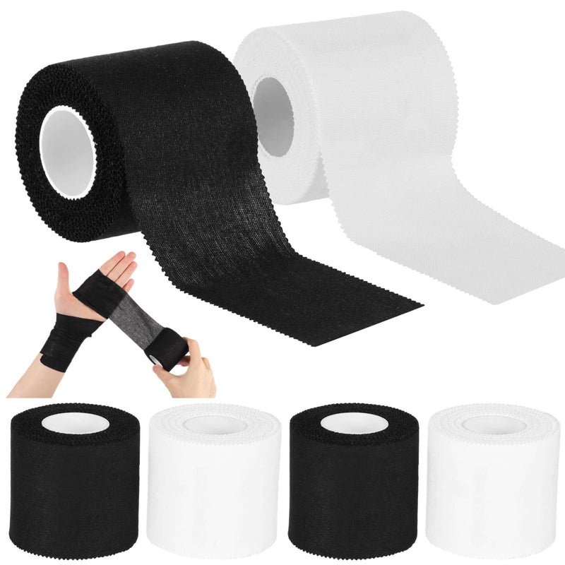 [Australia] - 6 Pcs Christian Cross Athletic Tapes, 2 in x 23 ft Sports Tapes, Breathable Cotton Wrist Tapes, Easy Tearing & Strong Adhesion, Wrist Injury Wraps for Weightlifting, Gym, Boxing, Football 