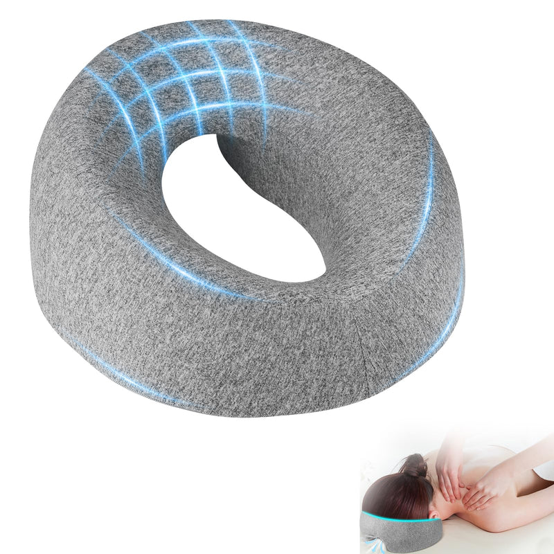 [Australia] - Face Down Pillow, Massage Headrest for Bed, Face Cradle for Stomach Sleeping, Prone Sleepers, After Eye Surgery Recovery, Massage Pillow for Bed 