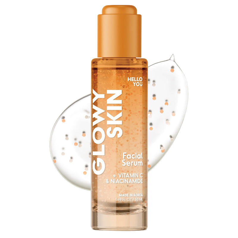 Hello You Vitamin C Serum For Face With Niacinamide – Dermatologist Tested, Korean Skin Care – Supports Glowy Skin, Enhances Tone & Smooths Texture For A Youthful Looking Complexion – Vegan 1.69 Fl Oz Vitamin C & Niacinamide