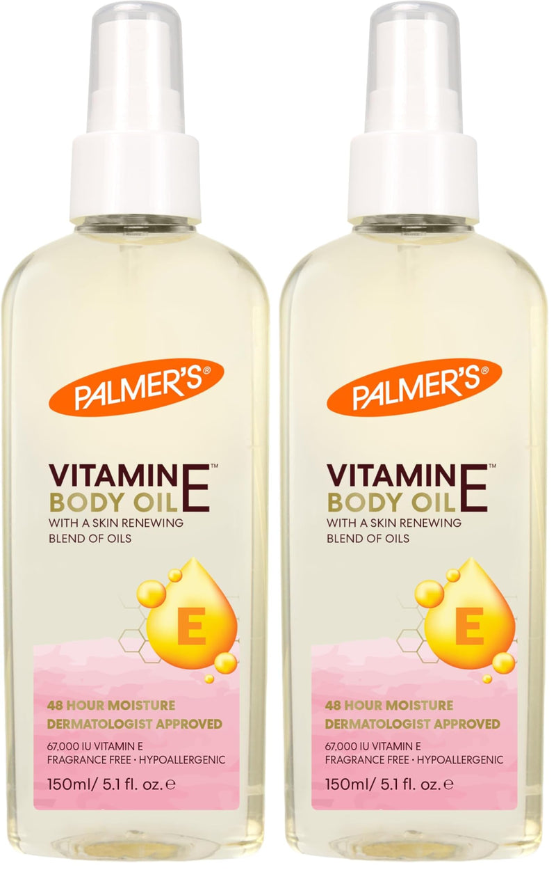 Palmer's Vitamin E Multi-Purpose Body Oil,5.1 Ounce,(Pack of 2) 5.1 Fl Oz (Pack of 2)