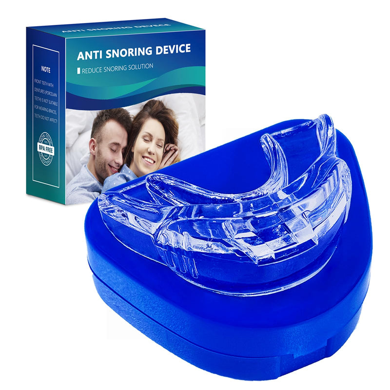 [Australia] - Anti-Snoring Mouthpiece, Snoring Solution for Men and Women (OTC use) -L006 White Large 