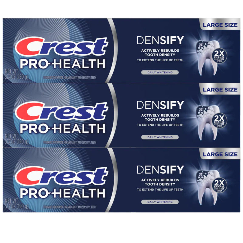 [Australia] - Crest Pro-Health Densify Toothpaste, Daily Whitening 5.3 Oz (Pack of 3) 