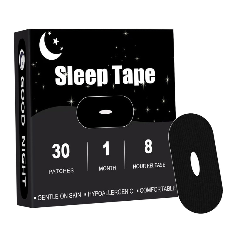 [Australia] - Black Perforated Tape, 30 Pack - Premium Gentle on Skin AB10 Black 