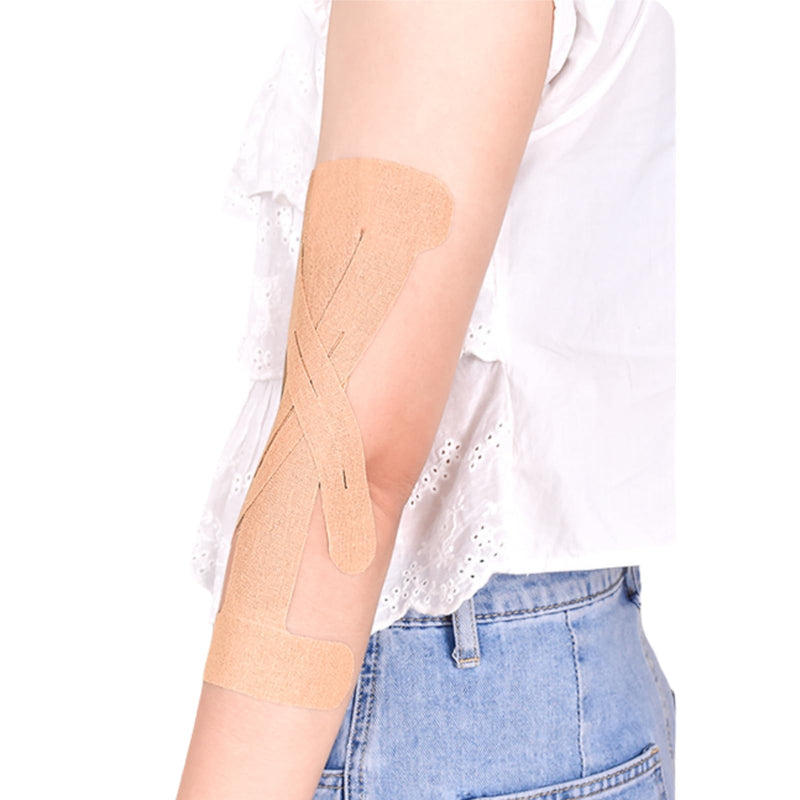 [Australia] - IEADEN Precut Kinesiology Tape for Elbow, Beige 
