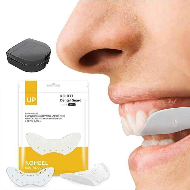 KOHEEL UP Ultra-Lightweight Mouth Guard for Teeth Grinding and Clenching, Comfortable Night Guard for Bruxism Relief, TMJ Mouth Guard, Non-Bulky Dental Guard (1 Pack) 1 Pack