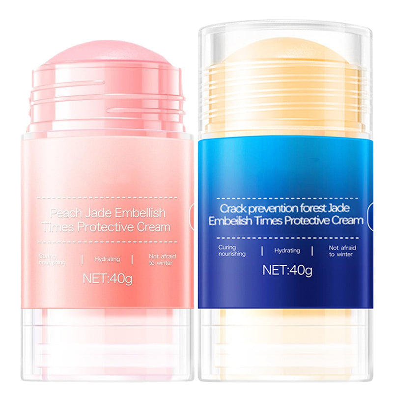 [Australia] - Lexenic Anti-Crack Foot Cream - 2pcs Foot Care Cream for Dry Cracked Heels and Feet, Moisturizing | Softening | Nourishing, Remove Dead Skin And Softening Dry Skin 2pcs set 
