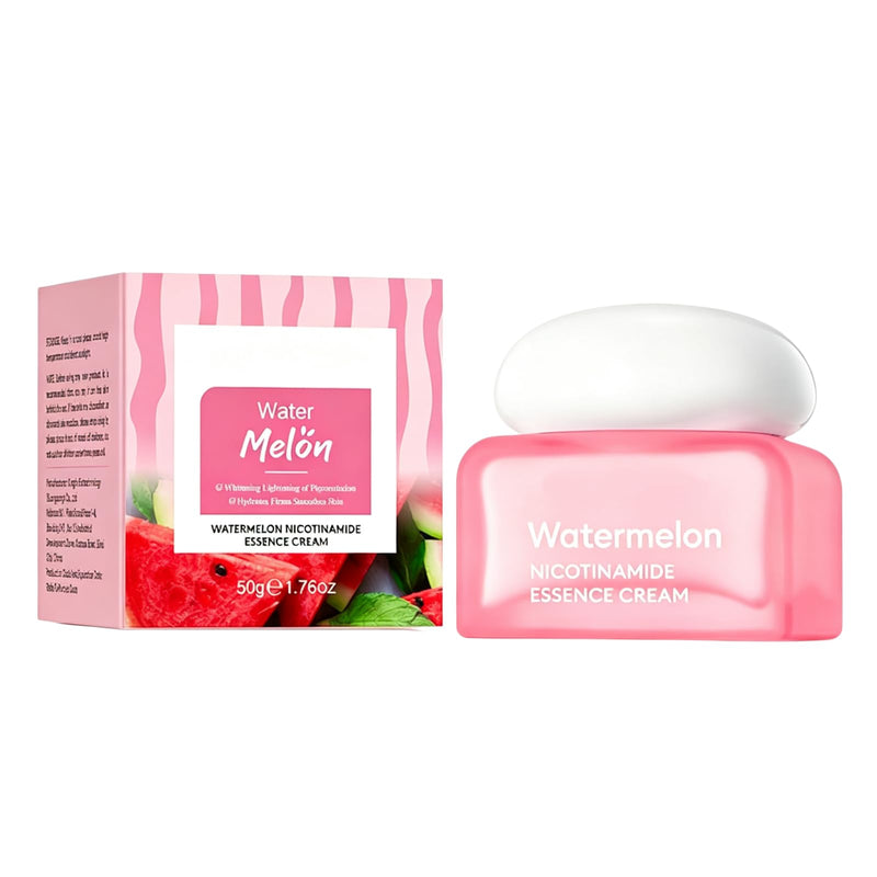 Watermelon Niacinamide Vitamin B3 HA Face Cream Lotion,Face Moisturizers | Firming Hydrating Facial Creams,Moisturizing Facial Skin Care Cream,Brighten skin tone 50g 1.76 OZ