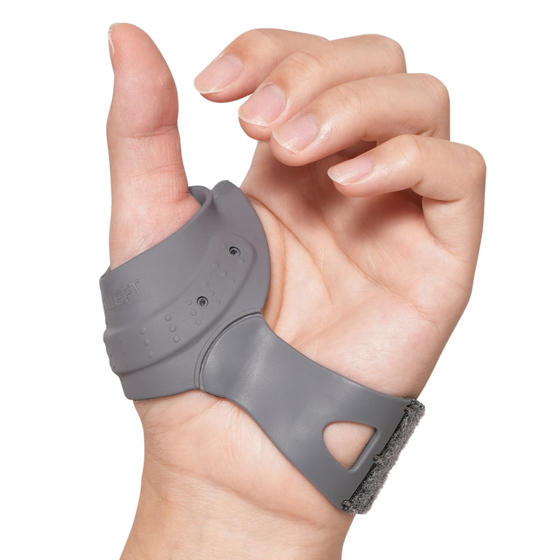 [Australia] - CMC Thumb Brace - CMC Joint thumb arthritis brace for Osteoarthritis Pain, Flexible Thumb Stabilizer & Support for Arthritis Pain Relief for Women and Men（Left Hand - Medium） Left Hand 