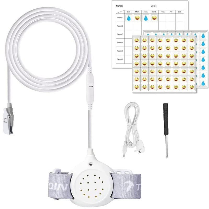 [Australia] - Bedwetting Alarm, Pee Alarm for Bedwetting, Potty Alarm Bedwetting for Kids with High Sensitivity, 2 Working Modes, Loud Sound & Strong Vibration 