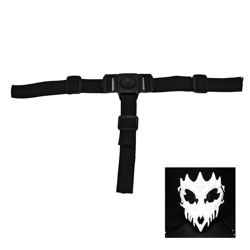 [Australia] - 2 Pack Adjustable Mask Strap Kit Including Elastic Bands Sliders 3-Way Quick Release Buckle for Cosplay Masks Adjustable Mask Straps for Back of Head Cosplay 