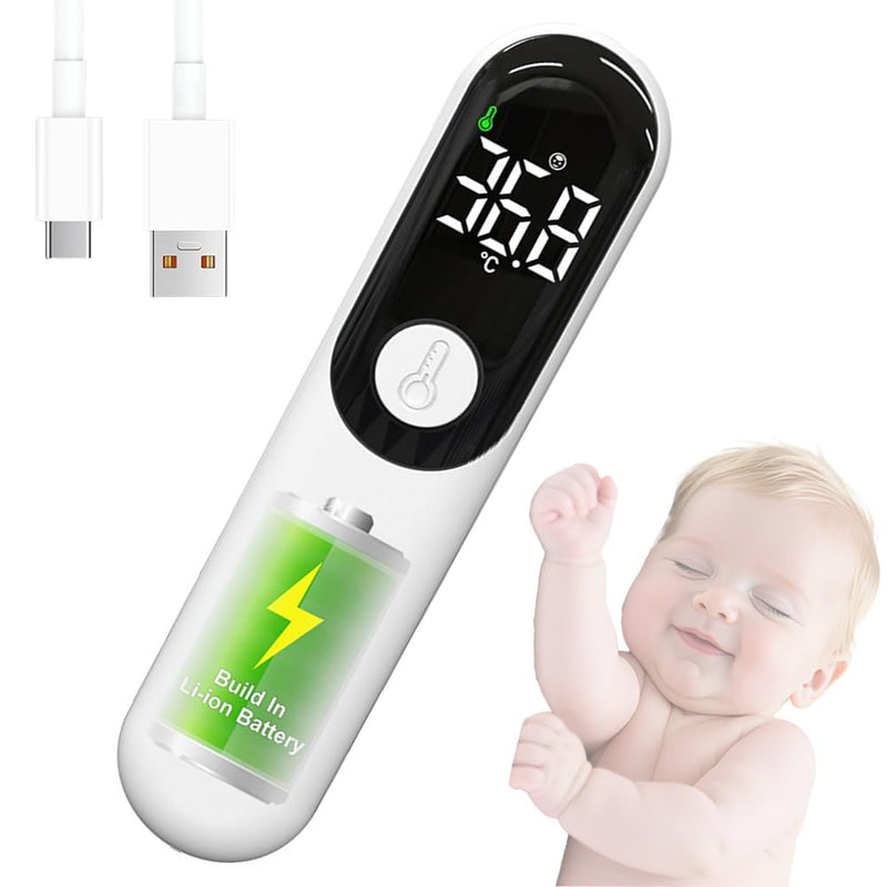[Australia] - Rechargeable Non-Contact Forehead Thermometer for Adults and Kids, Medical Digital Touchless with Fast Reading 
