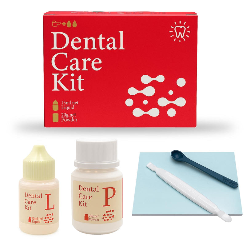[Australia] - Dental Care Kit Zinc Oxide Eugenol Cement, Temporary Tooth Repair Kit for Crowns Filling, Temporary Teeth Fix for Confident Smile 